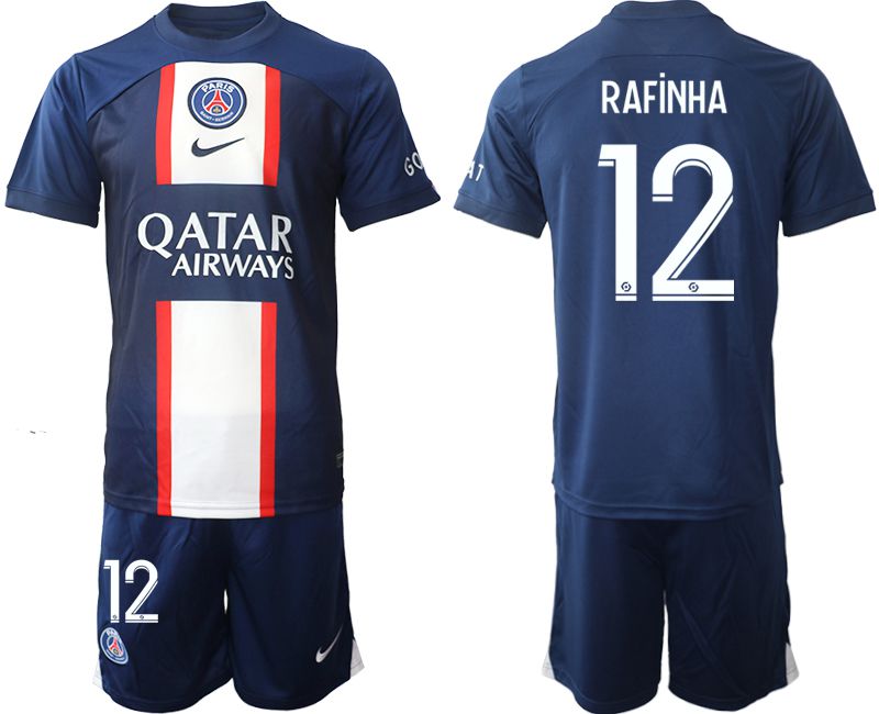 Men 2022-2023 Club Paris St German home blue #12 Soccer Jerseys